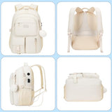 kadilong Student Laptop Backpack for College Teen Girls,Middle High School Back Pack Women Bookbag Knapsack Mochila Escolar para Niñas