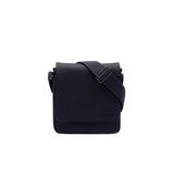 Lacoste Men's Classic Flap Crossover Crossbody Bag, Midnight Blue, One Size