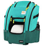 Axiom Discs Voyager Slim Backpack Disc Golf Bag (Aqua/Emerald)