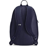Under Armour Unisex-Adult Hustle Sport Backpack , Midnight Navy (410)/Metallic Silver , One Size Fits All