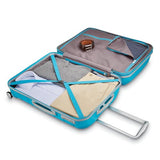 Samsonite Freeform Hardside Carry-On Luggage with Spinner Wheels - Hardshell Suitcase - TSA, Airline-Approved - Expandable Hard Shell, Smooth Rolling Wheels for Lightweight Travel - Ocean Blue