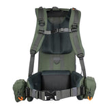 SPIKA Hunting Backpack Internal Frame for Men Waterproof Hunting Pack with Rifle Holder Rain Cover Extendable 40L+ Capacity