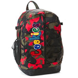 Cookies Bungee Smell Proof Backpack – Large Odorless Travel Backpack for Men & Women, Carry-On, Work, Stylish & Spacious Bag - Red Camo