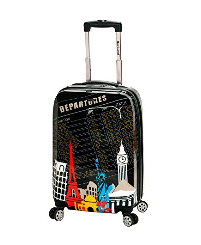 Rockland Departure Hardside Spinner Wheel Luggage, Departure, 2-Piece Set (20/28)