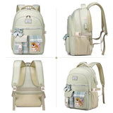 kadilong School Backpack for Girls,Kids Bookbag for Middle High School,Laptop Backpack Women Mochila para Niñas