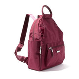 Baggallini All Day Backpack with RFID Phone Wristlet - Lightweight Travel Backpack for Women
