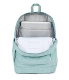 JanSport Cross Town Plus Remix Backpack - Padded Back Panel, Laptop Sleeve, and Front Pocket Organizer - Faded Sage Corduroy