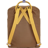 Fjällräven Kanken Koncept Backpack - Structured Design, Water-Resistant, Durable Fabric - School, Travel, Khaki Dust-Kantarell, One Size