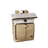 WILSON Lifestyle Foldover Tennis Backpack - Khaki, Holds up to 2 Rackets