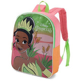 Disney Princess Tiana Backpack - Kids Backpack for Girls