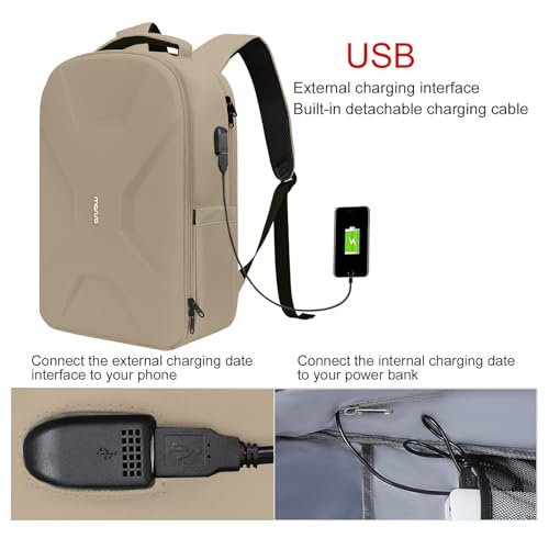 MOSISO 15.6-16 inch 35L Laptop Backpack with USB Charging Port