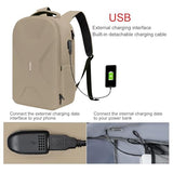 MOSISO 15.6-16 inch 35L Laptop Backpack with USB Charging Port