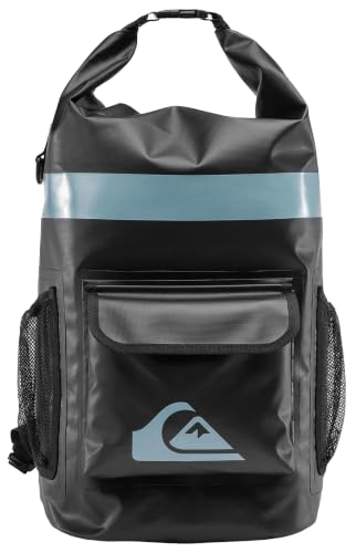 Quiksilver Sea Stash Mid 28L Dry Rolltop Backpack - Black