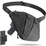 WYNEX Tactical Crossbody Sling Bag, Concealed Carry Bag for Men Women,Anti Theft Crossbody Bags, CCW Bags EDC Carry