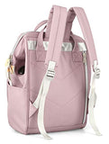 Himawari Laptop Backpack, Stylish Eco-Friendly Canvas, 11"x16"x6.3", Large Capacity, Multi-Functional with USB Port, Padded Back Panel, Adjustable Shoulder Straps