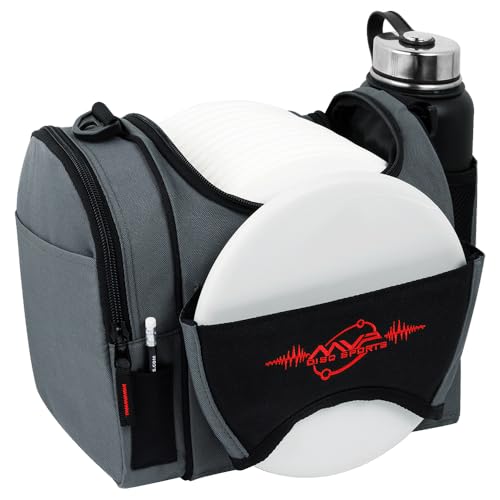 MVP Disc Sports Beaker Competition Disc Golf Bag (Red)