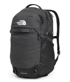 The North Face Router Everyday Laptop Backpack - Daypack, Water Repellent, Laptop Sleeve, Reflective Details, Asphalt Grey Light Heather/TNF Black-NPF, One Size