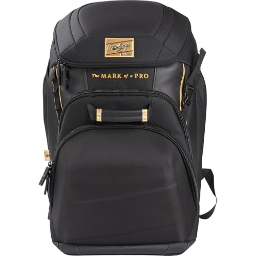 Rawlings | GOLD COLLECTION Backpack Equipment Bag | Black