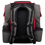 Streamline Discs Voyager Lite Backpack Disc Golf Bag (Burgundy/Dark Gray)