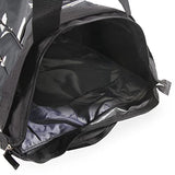 Pacific Coast Signature Large Rolling Shopper Tote Bag, BlackFloral, One Size