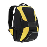Totto Men's Bicycle Backpack, Black/Yellow, 47 cm