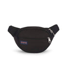 JanSport Fifth Avenue Fanny Pack Crossbody Bags for Women, Men - Stylish, Durable Waist Bag with Adjustable Belt, Main Zippered Pocket, Quick Stash Pocket, Travel Essentials, Black