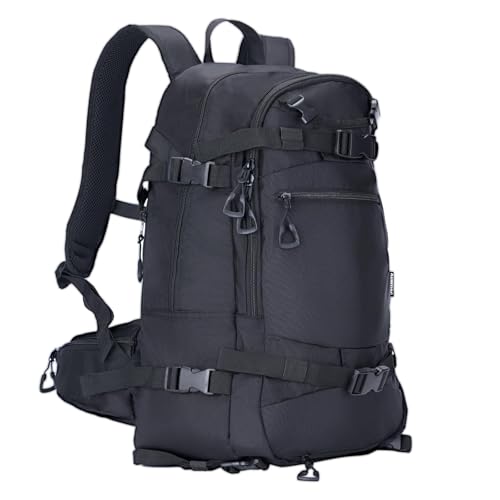 AUMTISC Ski Backpack, 25L Lightweight Snowboard Hydration Pack for Skiing, Snowboarding, Hiking, Traveling