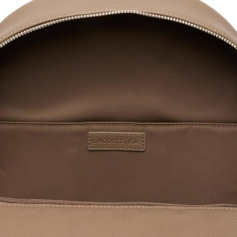 Lacoste Mens Classic Laptop Pocket Backpack, Brown, One Size