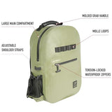 Rothco Waveguard Waterproof Backpack – Dry Storage Bag Hiking Boating Kayaking Canoeing Travel Beach Sack - Desert Sand
