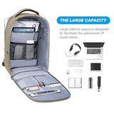 MOSISO 15.6-16 inch 35L Laptop Backpack with USB Charging Port