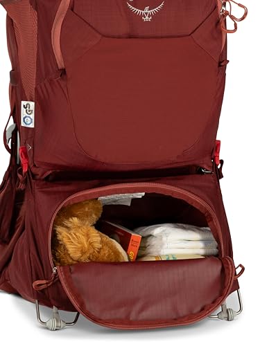 Osprey Poco LT Lightweight Child Carrier Backpack - Compact, Travel-Ready with Sunshade and Adjustable Fit - Lightweight, Comfortable Hiking for Toddlers, Deep Peyto - backpacks4less.com