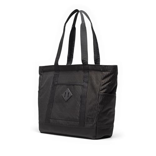 Herschel Supply Co. Unisex, Heritage Tote, Black Diamond/Black, One Size