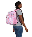 JanSport Laptop Backpack - Computer Bag with 2 Compartments, Ergonomic Shoulder Straps, 15” Laptop Sleeve, Haul Handle - Book Rucksack - Neon Daisy