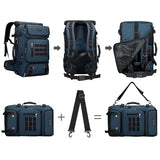 WITZMAN Carry on Travel Backpack for Men Airline Approved Fits 16" Laptop