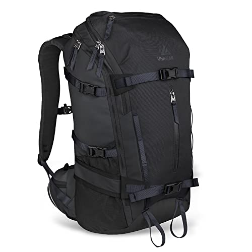 Unigear Ski Hydration Backpack, 30L Snowboard Travel Bag 900D Polyester Water-resistant Backpack for Skiing, Hiking, Camping