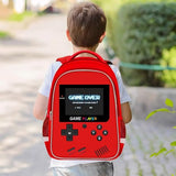 TILYTADLY School Backpack for Boys - Gamer Boys Backpack for Kids Children Teens Elementary Middle School - Students Bag for Ages 6-18,17″ Video Video Game Bookbag Travel Back Pack