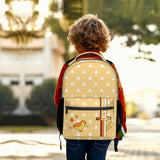 ZWSRKLY Anime Backpack 17 Inch Oxford Cloth (Yellow)
