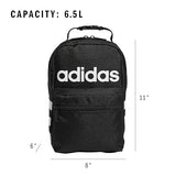 adidas Kids Santiago 2 Lunch Bag, Black/White/2.0 , One Size