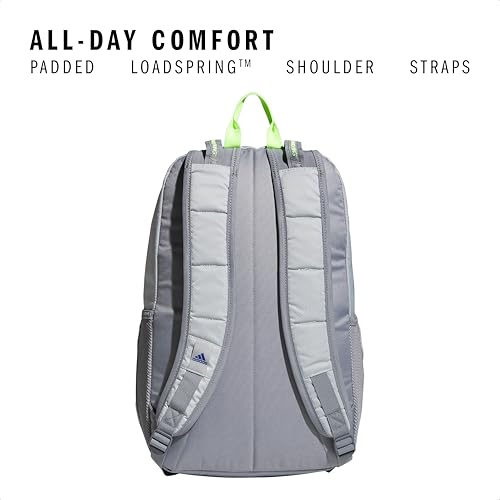 adidas Excel 7 School Backpack for Laptop, Gym and Travel, 34L, Stone –
