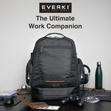 EVERKI ContemPRO 117 42L Laptop Backpack – Business Travel Backpack Carry On Flight Approved for Gaming Laptop & Travel Essentials with Water-Resistant Rain Cover, Fits Laptops up to 18.4" – Black
