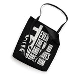 Even The Wind And Waves Obey Him Bible Verse Tote Bag