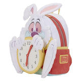 Loungefly Alice in Wonderland White Rabbit Cosplay Mini Backpack