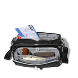 Baggallini Womens Calais Crossbody Bag, Black