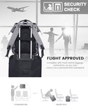 LOVEVOOK 17.3 Inch Laptop Backpack, Large Travel Backpack for Women, Water Resistant Teacher Backpack with Laptop Compartment, Professional Business Work bags with Charger, Austere Grey