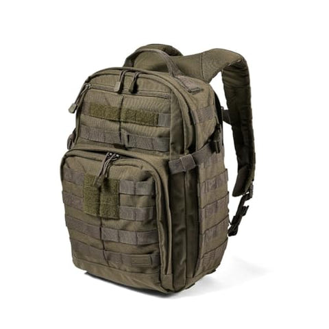 5.11 Tactical Rush 12 2.0 Tactical Backpack 24L Molle Laptop, Ranger Green