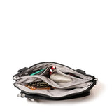 Baggallini Out and About Crossbody Bag for Women - 10"x10.7" Lightweight Travel Handbag w/RFID Card Slots