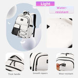 ETAISHOW Rolling Backpack for Boys with Wheels Roller Backpack Wheeled School Bag for Teen Boys Black