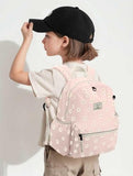 atgark Corduroy Toddler Backpack for Boys 2-5: Preschool Backpacks for Girls - 13.5" H Fit Folder