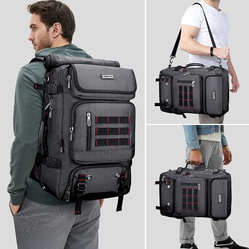 WITZMAN Carry on Travel Backpack for Men Airline Approved Fits 16" Laptop