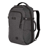 SwissGear Hybrid 45L Travel Backpack, Fits 17 inch Laptop, Men's and Women's, Heather Grey